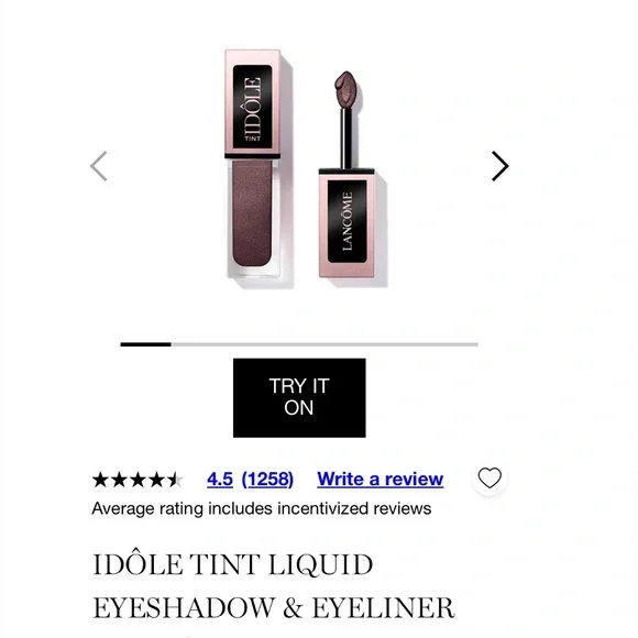 Lancôme Liquid Eyeshadow & eyeliner shade brown shimmery 08 - Picture 4 of 10